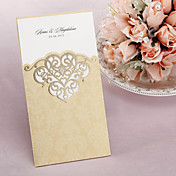 Personalized Wedding Invitation With Laser-cut Pattern - Set of 50 (More Colors)