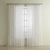 (One Pair) Classic Tree Sheer Curtain 