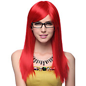 Capless High Quality Synthetic Long Straight Hair Wigs 3 Colors to Choose