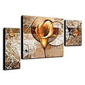 Hand-painted Oil Painting Floral Calla Lily Set of 3 1302-FL0059