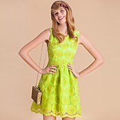 TS Handmade Embroidery Sleeveless Dress