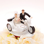 Driving To The Church Wedding Cake Topper