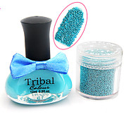 UV Color Caviar Builder and Top Coat Gel Nail Polish No.18-22(12ml,Assorted Colors)