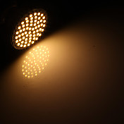 GU10 3.5W 60x3528SMD 250-350LM 2800-3200K Warm White Light LED Spot Bulb (220-240V)