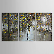 Hand Painted Oil Painting Landscape With Stretched Frame Set of 3 1303-LS239