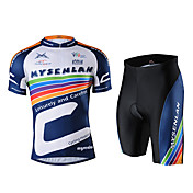 MYSENLAN PN Mesh+Flex Material Short Sleeve Breathable Men Cycling Suits