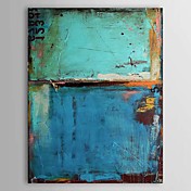 Hand Painted Oil Painting Abstract With Stretched Frame 1303-AB0339