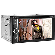  6.2-inch 2 Din TFT Screen In-Dash Car DVD Player With Bluetooth,GPS,iPod-Input,RDS,3G(WCDMA) 