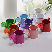 Lovely Metal Watering Can Favor Holder - Set of 12 (More Colors)