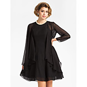 3/4 Sleeve Chiffon Evening/Wedding Wrap/Jacket (More Colors)