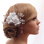 Beautiful Satin With Crystal Wedding/Bride Headdress Flower