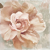 Printed Art Floral Petals impasto 1 by Color Bakery