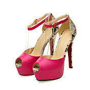 High Quality PU Stiletto Heel Peep Toe Sandals Party / Evening Shoes(More Colors)