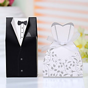 Nice Tux & Gown Favor Box (Set of 12)