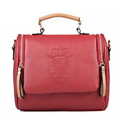 Charming PU Office/Shopping Shoulder Handbag More Colors