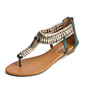 Amazing  Leatherette Flat Heel Sandals With Buckle Party / Evening Shoes (More Colors)