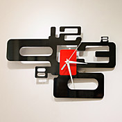 Modern Wall Clock in Artistic Number Featured Design