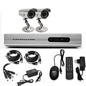 Anko-CCTV System with 2 Outdoor Cameras for Home & Office(For DIY)