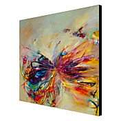 Hand Painted Oil Painting Abstract Butterfly Modern Canvas Art Ready to Hang