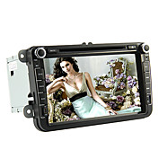 8-inch 2 Din TFT Screen In-Dash Car DVD Player For Volkswagen With Bluetooth,Navigation-Read GPS,iPod-Input,RDS,TV