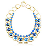 Fashion Alloy / Crystal With Resin Women's Necklace