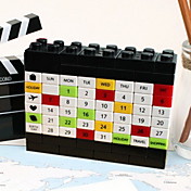 DIY Building Blocks Desktop Calendar
