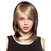 Capless Short Light Blonde Synthetic Hair Wig