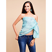 Elegant Voile With Pattern Party/Evening Scarf/ Shawl (More Colors)