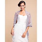 Wonderful Sequined Voile Wedding/Evening Shawl (More Colors)