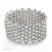 Lovely Alloy with Crystal Bracelet More Colors