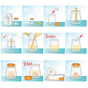 Multi-Color Wish Glass Bottle (Random Color)