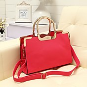 Women's Vintage PU Leather Satchel