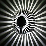 3W Contemporary Led Wall Light with Scattering Light Design UFO Round Palisade Body