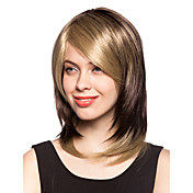 Capless Short Light Blonde Synthetic Hair Wig