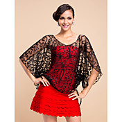 Half-Sleeve Cotton Casual/Party Jacket/Wrap (More Colors)