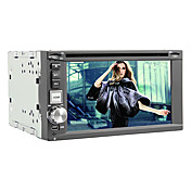 6.2 Inch 2DIN Car DVD Player with Bluetooth, RDS