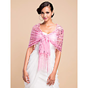 Wonderful Sequined Voile Wedding/Evening Shawl (More Colors)