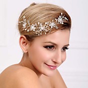 Gorgeous Crystal and Pearl Wedding/Party Headpiece(1 Piece Set)