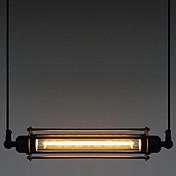 60W Retro Pendant Light with Loft Style Design Bar Light Swing