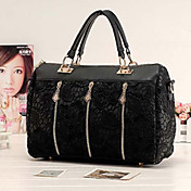 Vintage Elegant Chain Lace Tote/Crossbody Bag