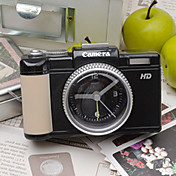 Camera Design Luminous Alarm Clock with LED Lights