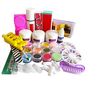 31PCS Acrylic Tips Nail Art Suit Value-added