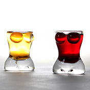 Set of 2 Tipsy Temptation Beauty Non-Double-Layer Red Wine Glass