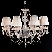 8-light The style of palace Glass Chandelier