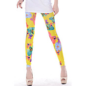 Sweet Floral Legging in Yellow
