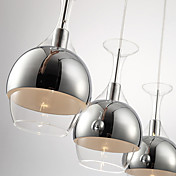 French-Style Creative 3 Light Pendant in Shape Of Goblet
