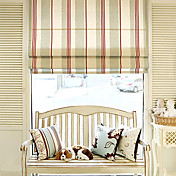 Classic Stripe Roman Shade