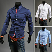 Men'S Trendy Slim Knit Shirt
