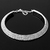 Exquisite Alloy With Rhinestone Women's Necklace