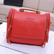 Fashion Crown Pattern Print Shoulder Bag